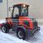 Everun New Design 800 Kg Small Agricultural Equipment Zl08 Wheel Loader with Mixer Bucket