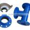Double Socket with loose flange Tee