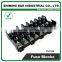 FS-018B 35mm Din Rail Mounted 600V 10A 8 Pole Midget Fuse Base