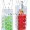 Eco-friendly Pvc Wine Cooler Bag,pvc Ice Wine Chiller Bag