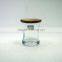 Creative Christmas unique glass candle jar/glass container supplier