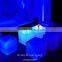 hot sale led plastic cube /waterproof led cube magic/led furniture lighting chairs