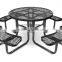 Outdoor Garden Furniture,Round Wrought Iron Table And Chairs