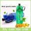 Dual functional water drink and spray Mist Squeeze Bottle sport Water Bottle with Mist Sprayer