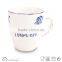 Wholesale High Quality Christmas ceramic mug/holiday promotional ceramic Christmas mugs