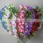 Cheap Fabric wisteria artificial decorative wisteria flowers for wholesale