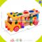 wholesale top quality baby wooden assemble screws toy teaching toy kids wooden assemble screws toy W03C015