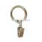 Wholesale Brushed Nickel Plating Iron Curtain Ring With Clip / Rod Ring With Clip Hanging / A Ring With A Clip