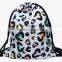 Drawstring Backpack Tote School Bag Bookbags Sport Pack String Bags 3D Designs