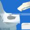 White Plastic disposable Paper toilet seat cover