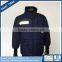 OEM High Quality Workwear Wholesale Navy Winter Polyester Padded Jacket with Useful Pockets