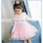 2017 New Arrival Long Sleeve Girls Dresses velour baby clothes Cotton Lace Knee-Length Flower Cute Dress