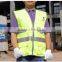reflective vest in high visibility work wear