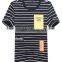 Men Stripe T-shirts Round Neck Casual Summer Short Sleeve T Shirts Brand High Quality Bamboo Cotton