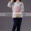 boutique girls garments custom design print for outside sweater