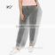 Woman's Velvet Fabric Track Pants Casual Wear Loose Sweat Jogger Pants