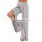 yihao OEM Yoga pants ladies high waist Yogo sports trousers women casual Wide leg pants Sweat trousers