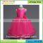 2017 New Arrival Kids Fancy Wedding Matt Satin Dress Baby Girl Evening Party Skirt