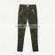 2017 Khaki Ankle Cargo Woodland Camouflage Pants for Women