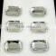 octagonal 13*18mm octagon flat back smooth jewelry glass stones