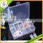High Quality New Product Clear Plastic Storage Box With Dividers Jewelry Storage Box