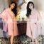 Woollen coat Supper start lovely style pink woollen coat factory price