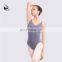 11414108 Double Camisole Ballet Dance Burgundy Adult Dance Leotard