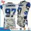 Custom Dry Fit Sublimation American Football Game Jerseys Wholesale