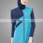 Breathable Turkish Women Sportswear Stitching Color Muslim Lady Clothing