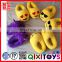 wholesale cheap stuffed cute plush slippers new models plush hamburger emoji slippers