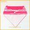 china supplier cheap cotton triangle bandana Baby Bibs wholesale