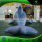 Blue Inflatable Dolphin Cartoon Helium Balloon Inflatable Fish Animal Replica Flying Toys Advertising Parade Balls