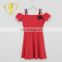2017 hot sale wholesale korean style kids clothing dress for girls