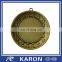 custom antique plated blank sports medal to engrave