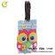 Promotional custom luggage tag/ pvc luggage tag/rubber luggage tag