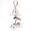 Sweet Fruit Key Holder White Pearl Cherry Shape Keychain
