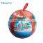 Christmas ball decoration metal tin ball tin can box