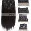 2016 Sell Well The Best Quality Brazilian Clip In Hair Extension On Stock Clip In Hair Extensions