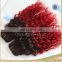 Top quality Brazilian human hair red curly hair extensions