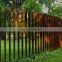 Iron garden dividers fence metal solid panels