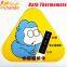 Plastic Liquid Crystal Baby Bath Thermometer Card