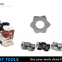 Durable scarifying machines accessories 6 Star Tungsten Carbide Scarifier Cutters/fails on scarifiers & concrete planers