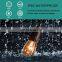 E27 LED string light Outdoor Light String S14 Edison Bulb Led serial Lights 48ft 15 sockects-EU plug