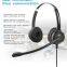 China Beien CS12 RJ telephone call center headset noise-cancelling headset customer service