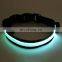 Factory Direct Android USB Charging LED Single Side Luminous Dog Collar
