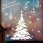 Christmas tree decoration glass windows Wall Sticker Wall Decals festival Home decoration happy New Year Stickers wallpaper