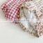 Ins Winter Baby Plaid Doll Collar Cotton-padded Jacket Romper Newborn Clothes One-piece Romper Climbing Clothes Quilted