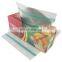 Factory Direct smell proof Reclosable LDPE triple seal zipper bag Food Storage Packaging plastic  bags