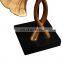 European vintage design cheap resin modern bedside lamps gold with custom logo