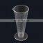 25-250ML Plastic Conical Beaker  Erlenmeyer Flasks  For Lab